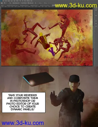 3D打印模型How to Make Your Own Comic的图片