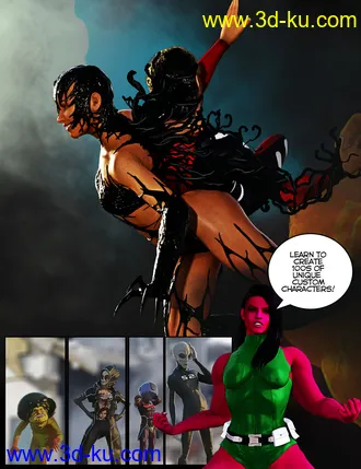 3D打印模型How to Make Your Own Comic的图片