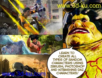 3D打印模型How to Make Your Own Comic的图片