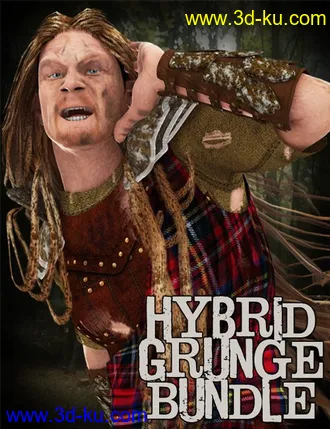 3D打印模型Hybrid Grunge Bundle for DAZ Studio的图片