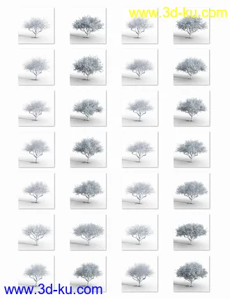 3D打印模型Hybrid Trees - Pruned的图片