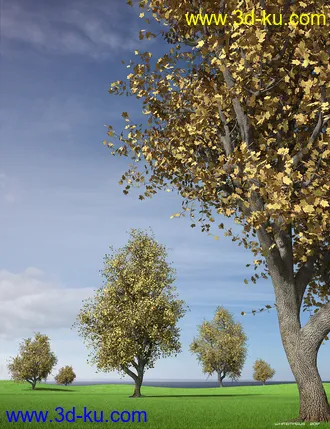3D打印模型Hybrid Trees Collection的图片
