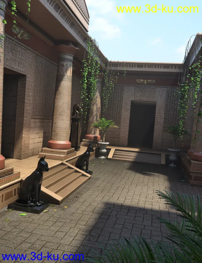 Hypostyle Hallway模型的图片5