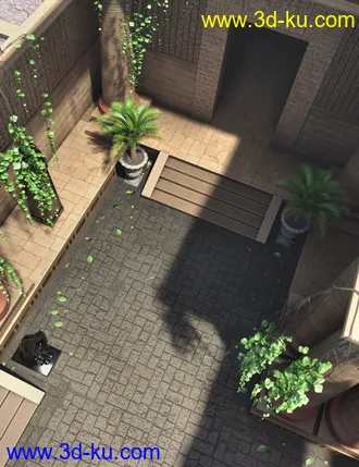 3D打印模型Hypostyle Hallway的图片