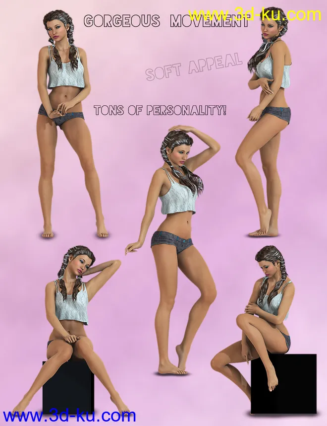 i13 Attitude Poses模型的图片6