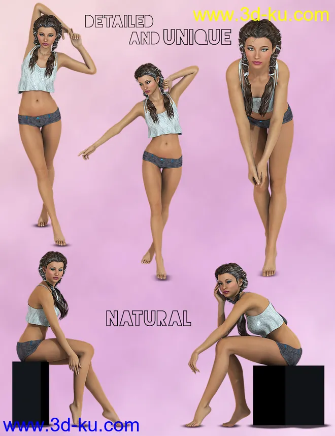 i13 Attitude Poses模型的图片7