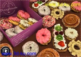 3D打印模型i13 Doughnuts的图片