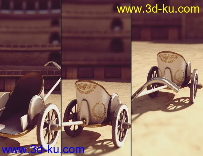 i13 Greek Chariot模型的图片3