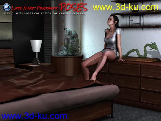 i13 Late Night FANTASTIC POSES模型的图片1