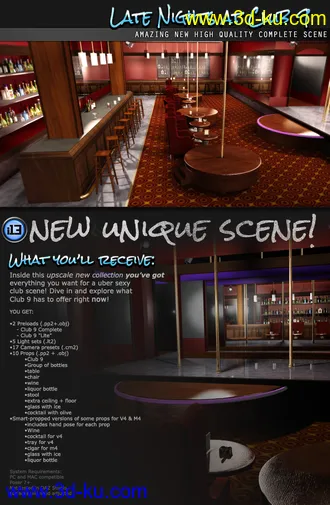 3D打印模型i13 Late Nights at CLUB 9的图片