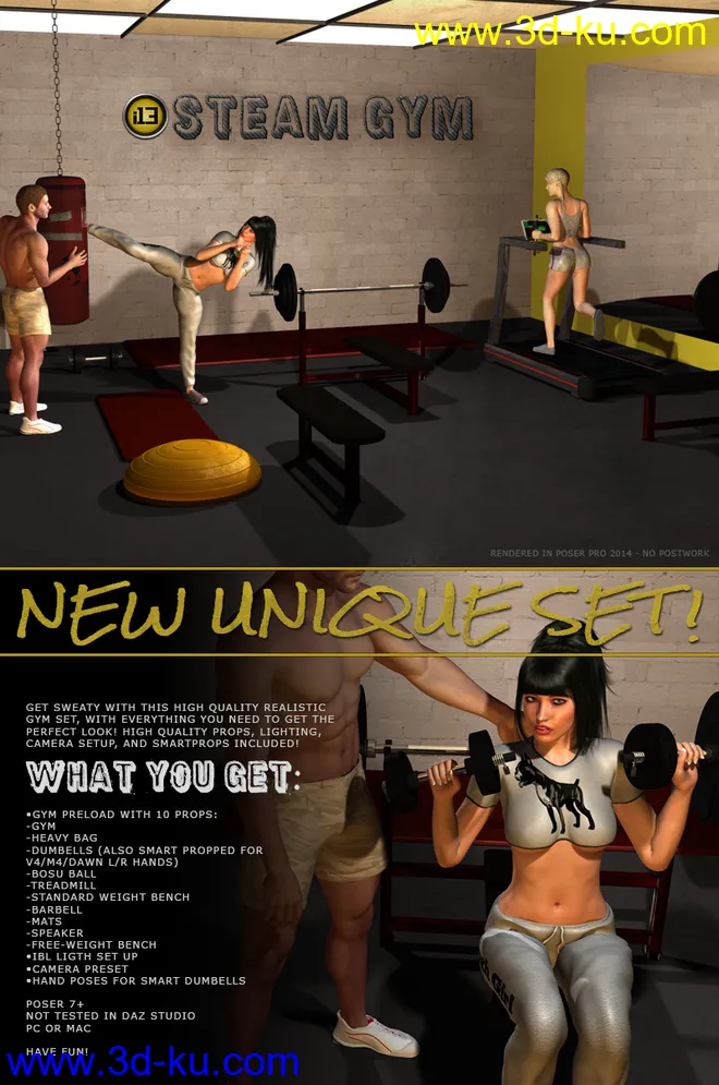 i13 STEAM gym模型的图片1