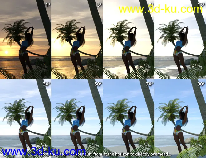 IBL Skies - Horse Tails模型的图片3