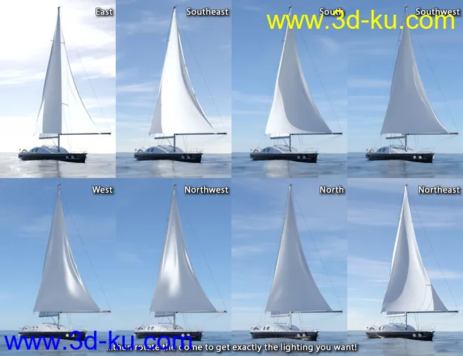 IBL Skies - Horse Tails模型的图片6