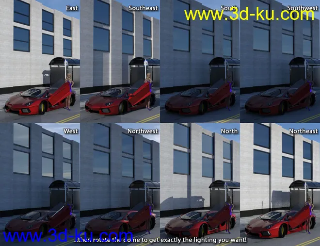 IBL Skies - Horse Tails模型的图片8