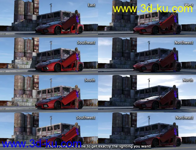 IBL Skies - Horse Tails模型的图片10