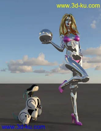 3D打印模型IBL Skies - Scattered Clouds的图片