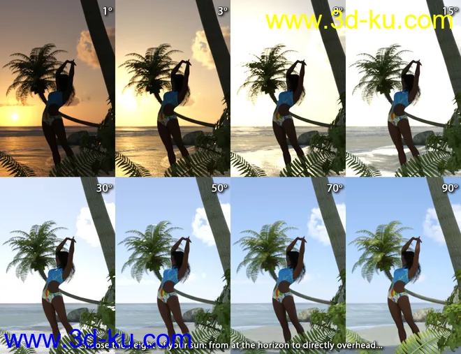 IBL Skies - Scattered Clouds模型的图片3