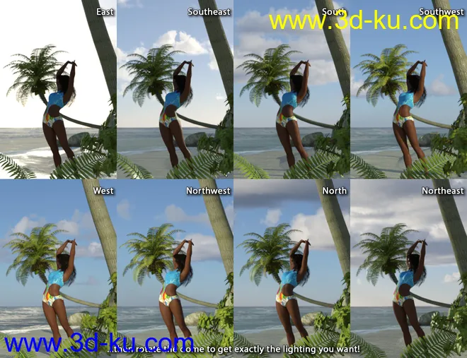 IBL Skies - Scattered Clouds模型的图片4