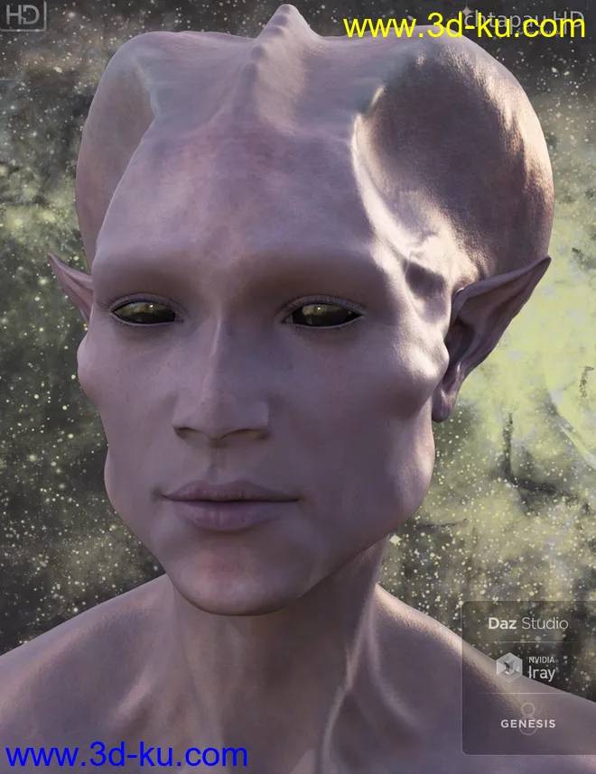 Ichtapau HD for Genesis 8 Male模型的图片3