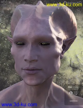 3D打印模型Ichtapau HD for Genesis 8 Male的图片