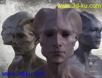 3D打印模型Ichtapau HD for Genesis 8 Male的图片