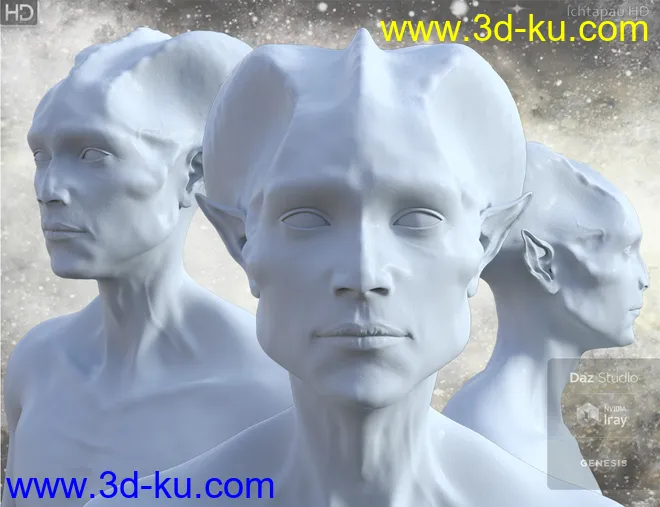 Ichtapau HD for Genesis 8 Male模型的图片5