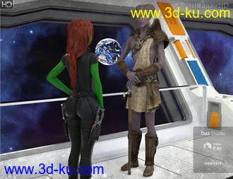 3D打印模型Ichtapau HD for Genesis 8 Male的图片