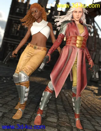 3D打印模型Ida Outfit for Genesis 3 Female(s)的图片