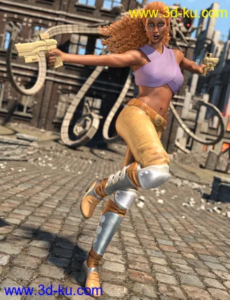 3D打印模型Ida Outfit for Genesis 3 Female(s)的图片