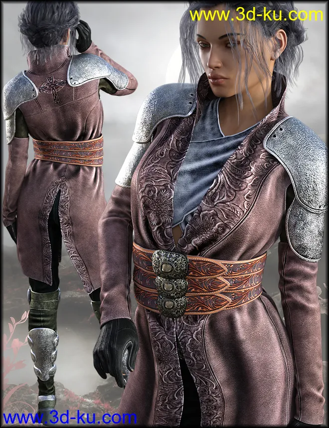 Ida Outfit Textures模型的图片3