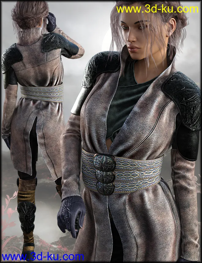 Ida Outfit Textures模型的图片4