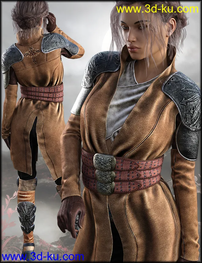 Ida Outfit Textures模型的图片5