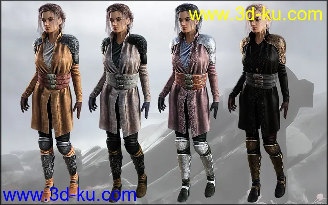 Ida Outfit Textures模型的图片6