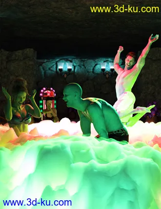 3D打印模型IGD Emotive Series - Laughing Poses for Genesis 8的图片