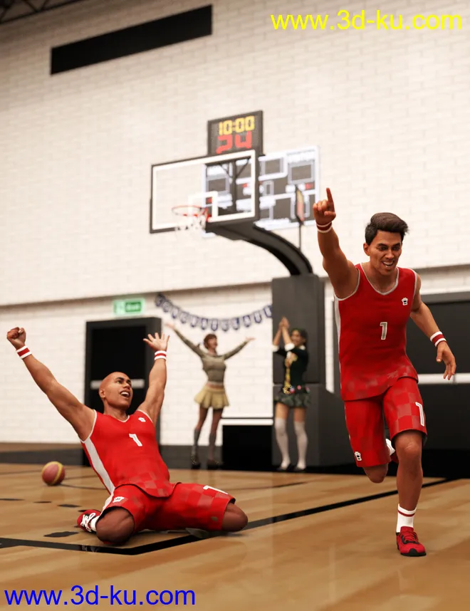 IGD Motion Series - Celebrate Poses for Genesis 3 and 8模型的图片9