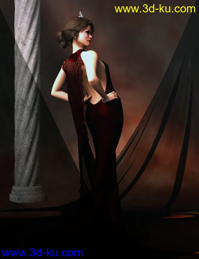 IGD Vintage Vogue Poses for Genesis 8 Female模型的图片1