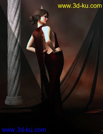 3D打印模型IGD Vintage Vogue Poses for Genesis 8 Female的图片