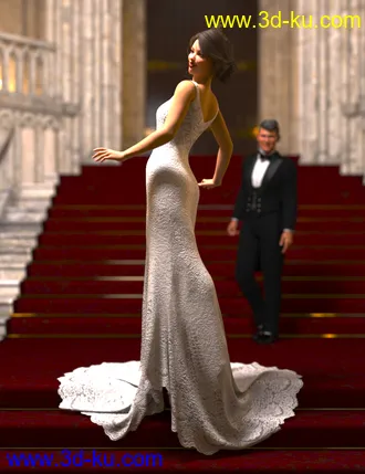 3D打印模型IGD Vintage Vogue Poses for Genesis 8 Female的图片