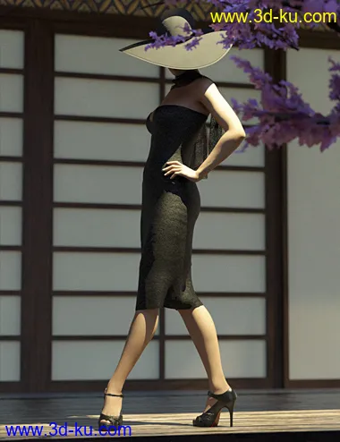 IGD Vintage Vogue Poses for Genesis 8 Female模型的图片12