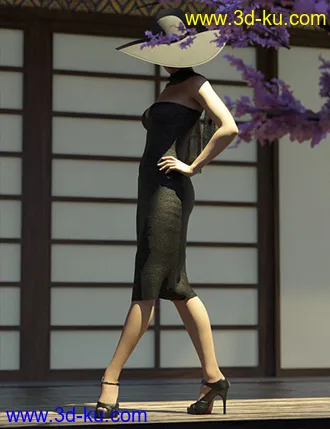 3D打印模型IGD Vintage Vogue Poses for Genesis 8 Female的图片