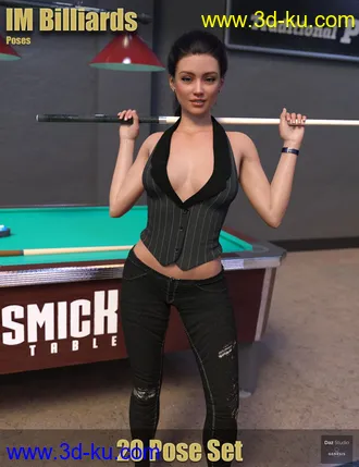 3D打印模型IM Billiards Poses的图片