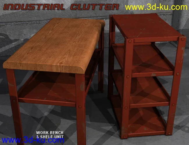 Industrial Clutter Bundle模型的图片1