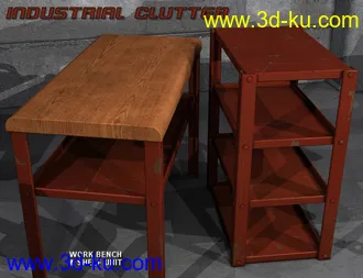 3D打印模型Industrial Clutter Bundle的图片