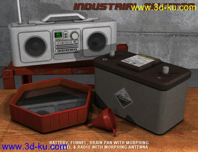 Industrial Clutter Bundle模型的图片4