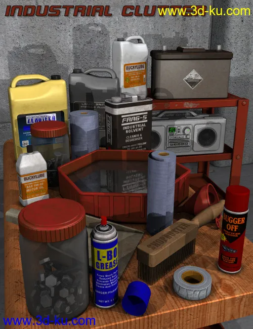 Industrial Clutter Bundle模型的图片5