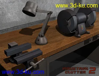 3D打印模型Industrial Clutter Bundle的图片