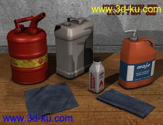 3D打印模型Industrial Clutter Bundle的图片