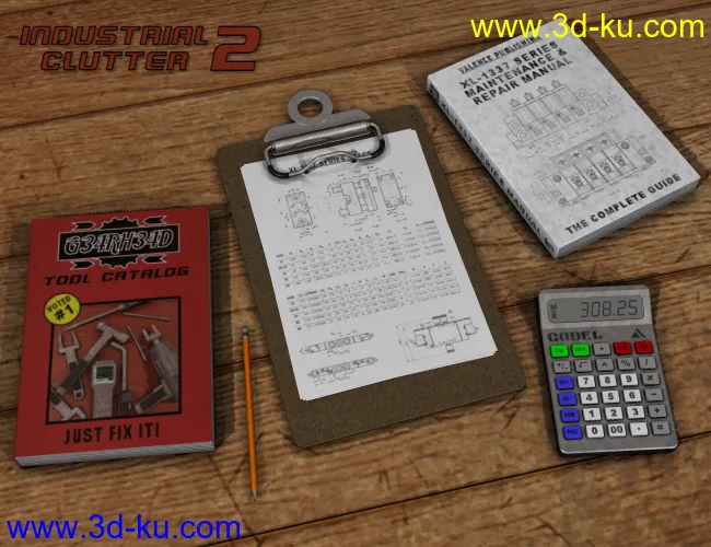 Industrial Clutter Bundle模型的图片10