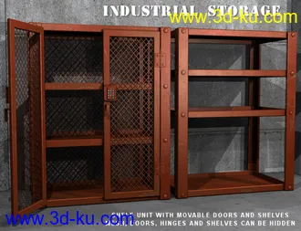 3D打印模型Industrial Clutter Bundle的图片