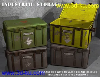 3D打印模型Industrial Clutter Bundle的图片